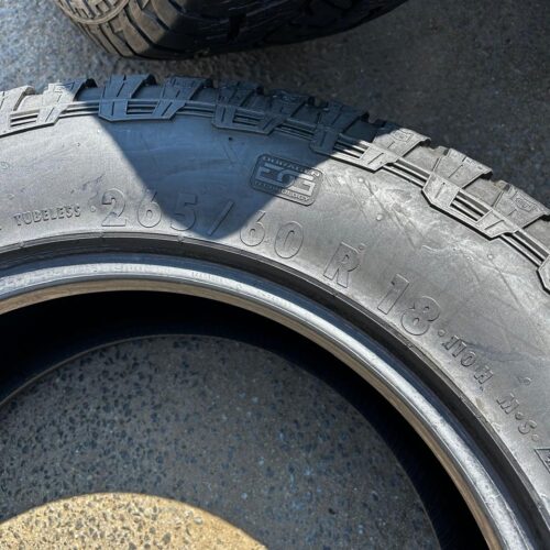 265 60 R18 General Grabber AT3 Tyres